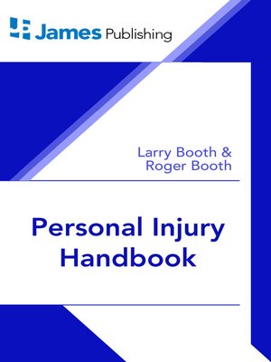cover image of Personal Injury Handbook